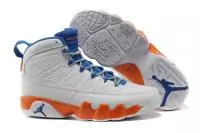 2019U sport air jordan 9 retro blanc bleu